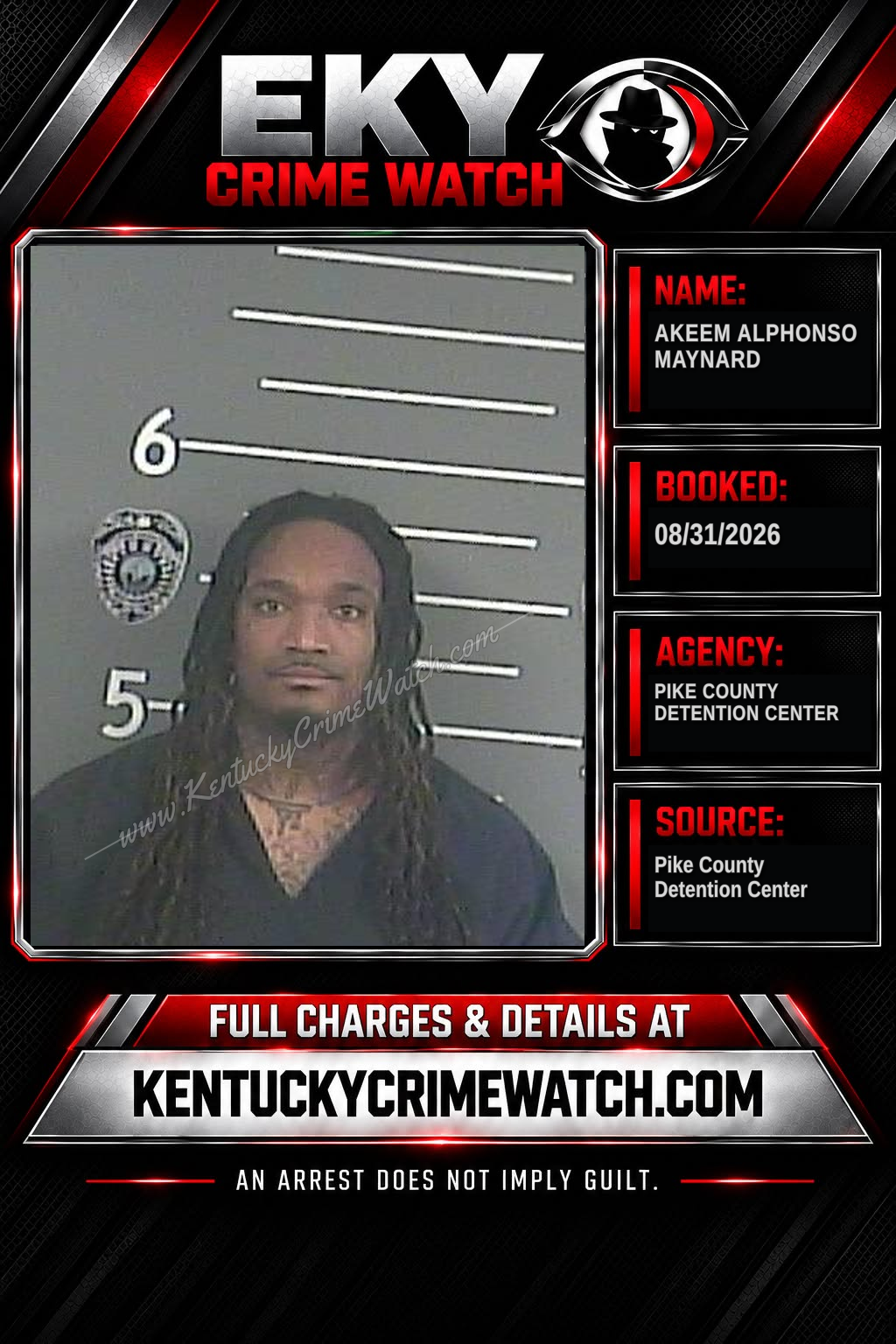 AKEEM ALPHONSO MAYNARD booking image