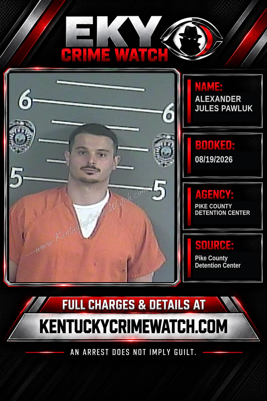 ALEXANDER JULES PAWLUK booking image