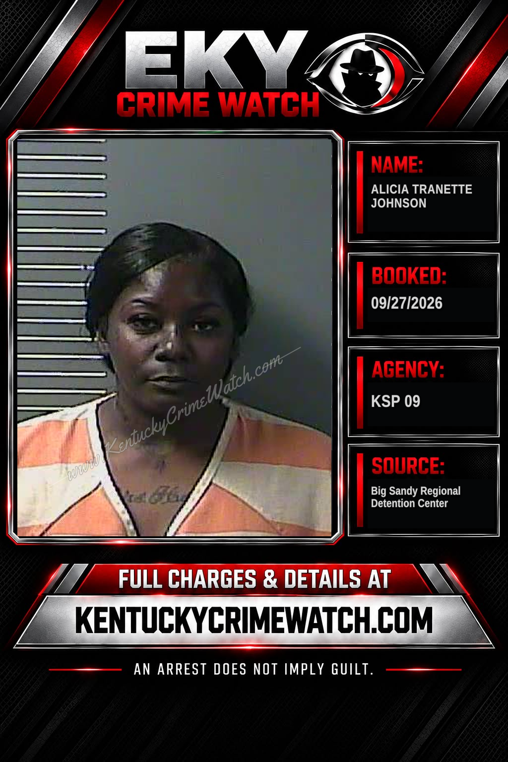 ALICIA TRANETTE JOHNSON booking image
