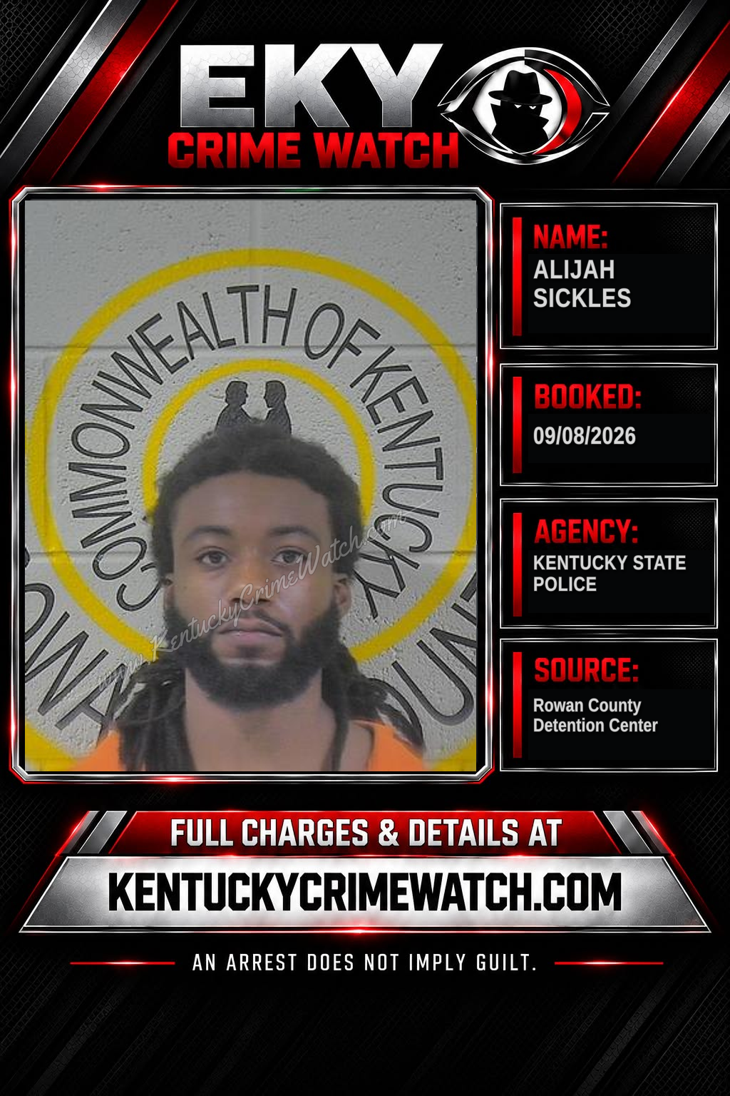 ALIJAH SICKLES booking image