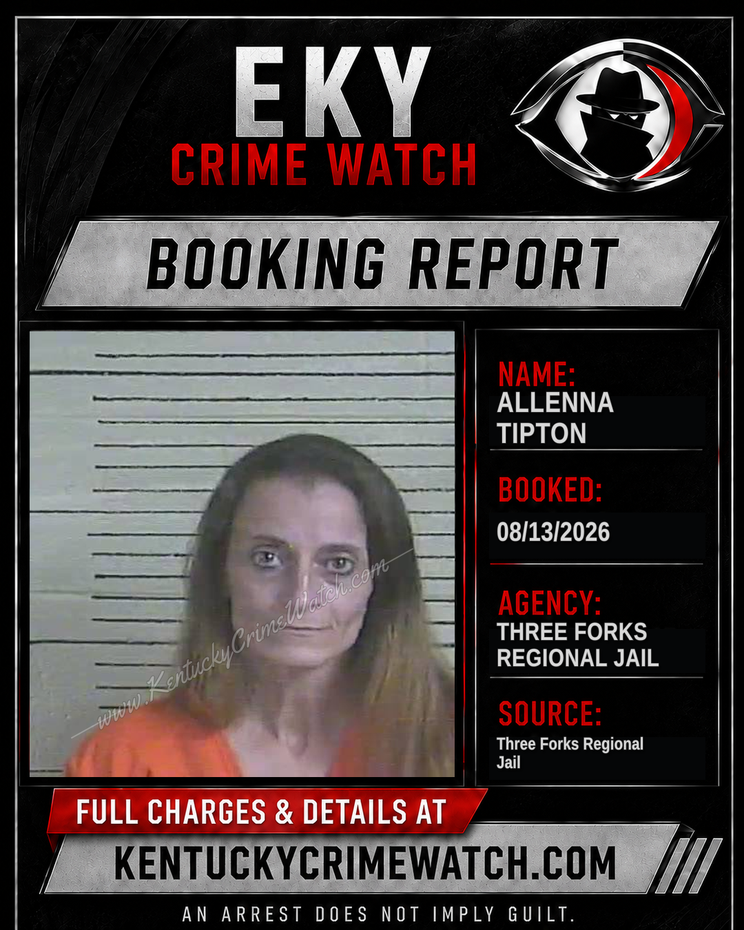 Allenna Tipton booking image