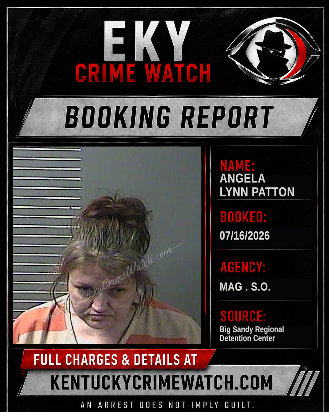 ANGELA LYNN PATTON booking image