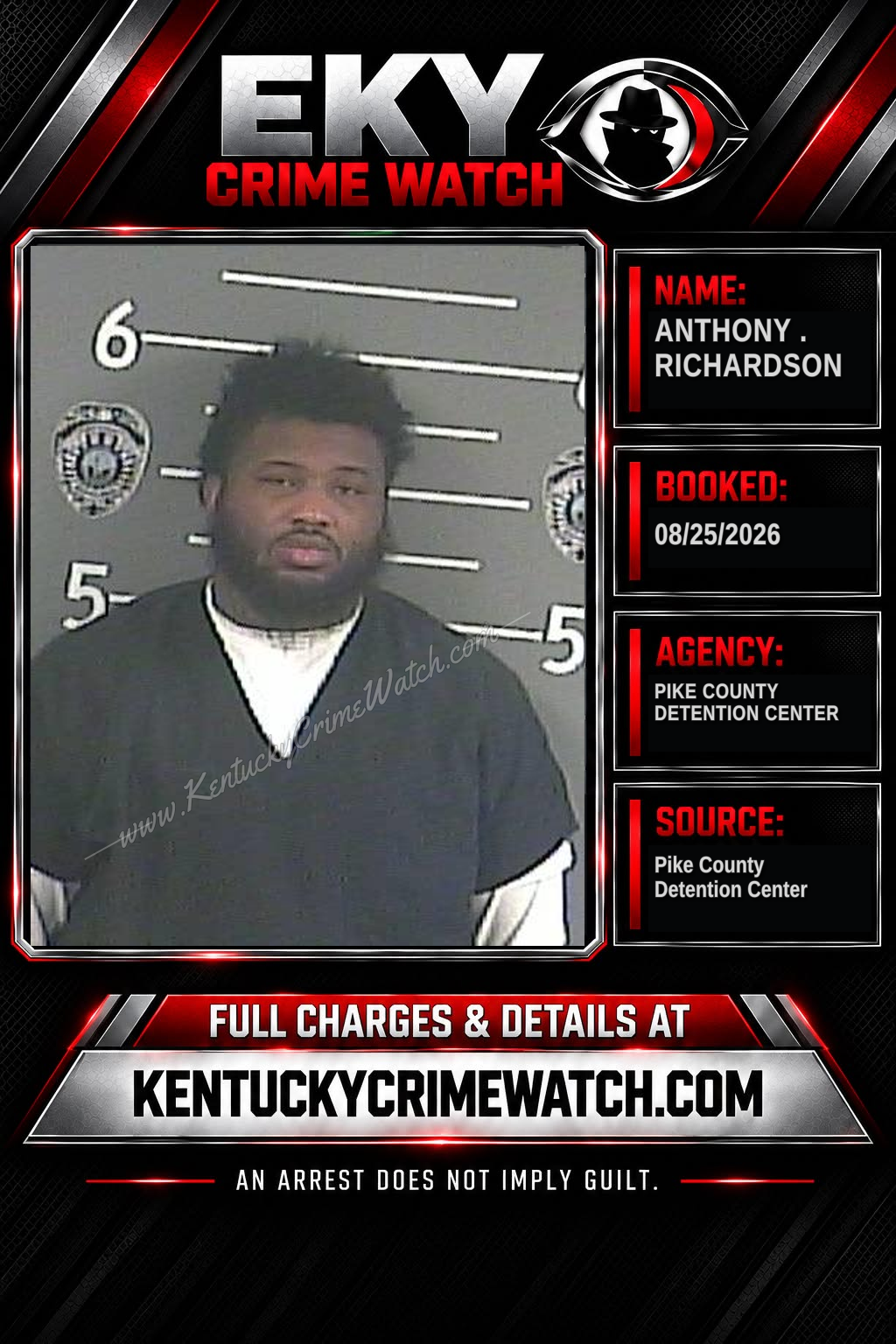 ANTHONY . RICHARDSON booking image