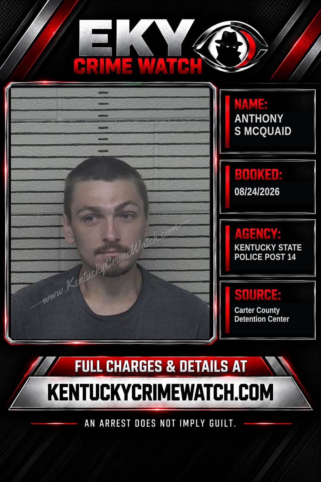 ANTHONY S MCQUAID booking image