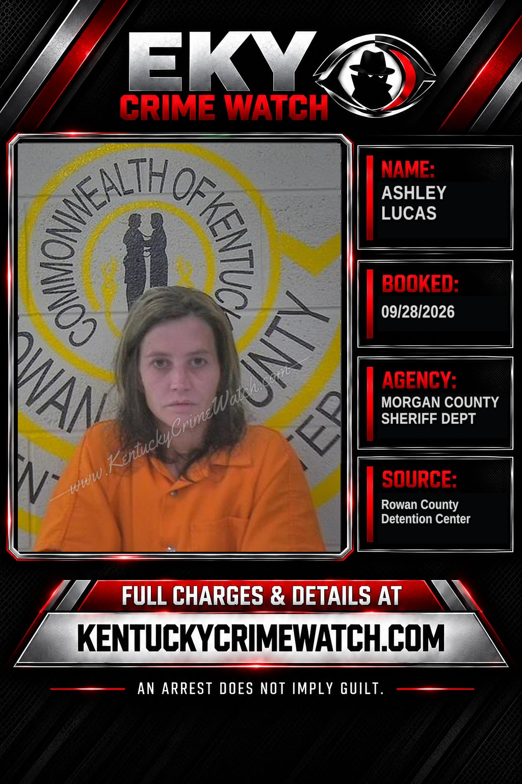 ASHLEY LUCAS booking image