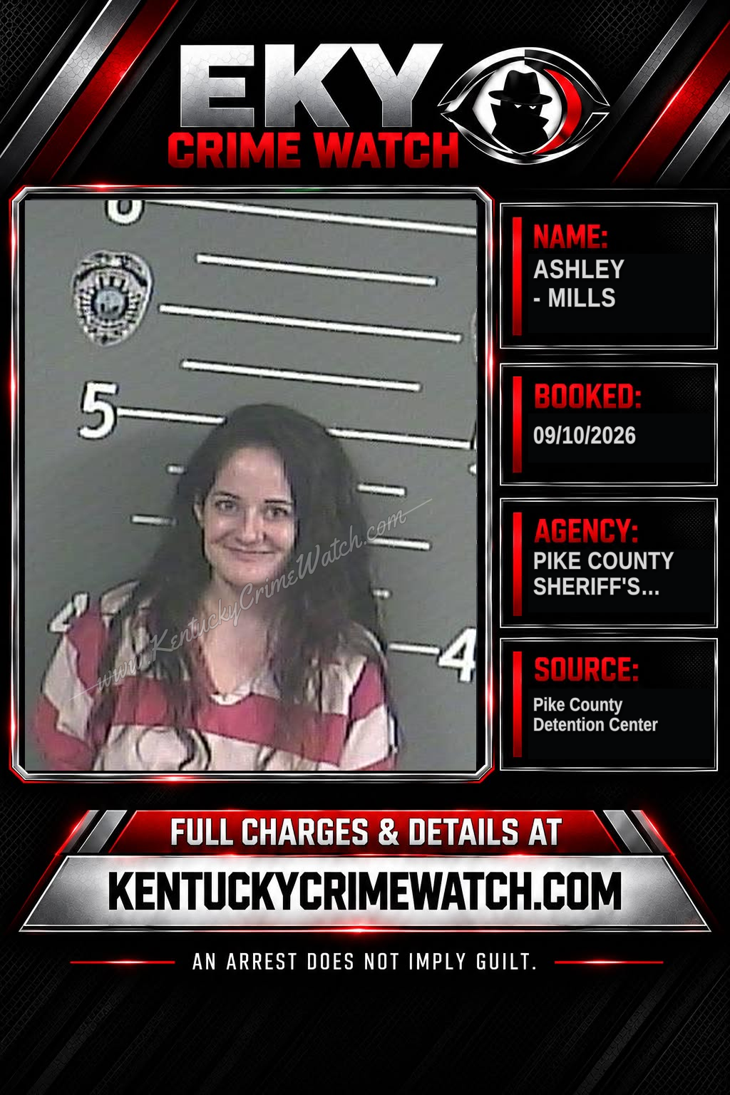 ASHLEY - MILLS booking image