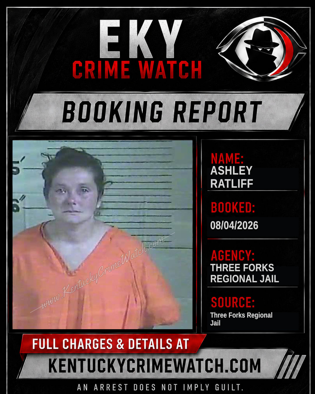 Ashley Ratliff booking image