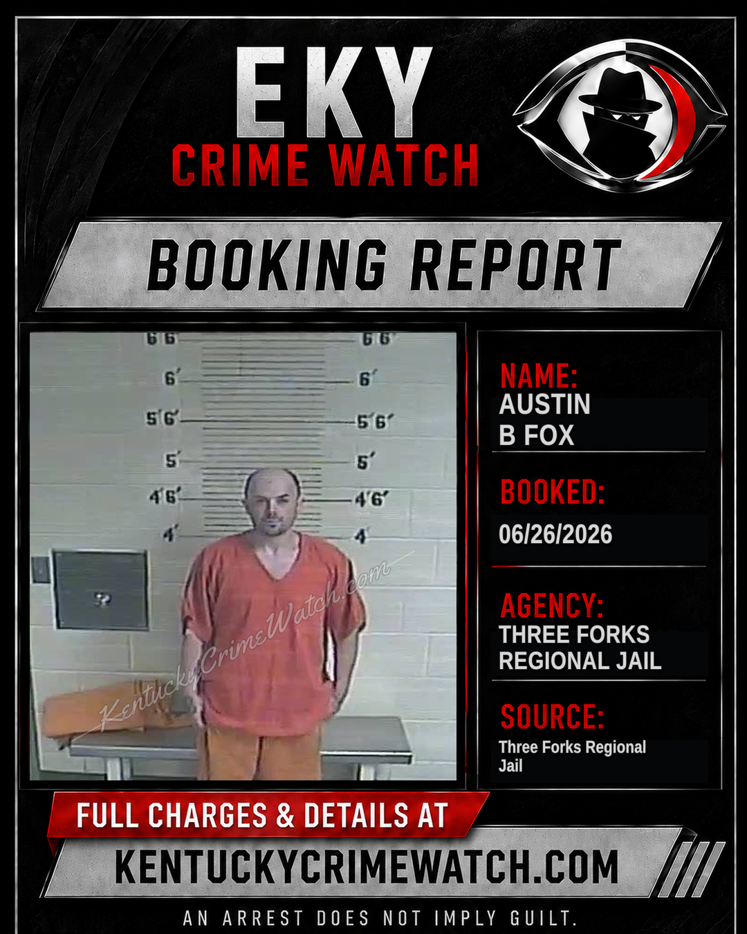 Austin B Fox booking image
