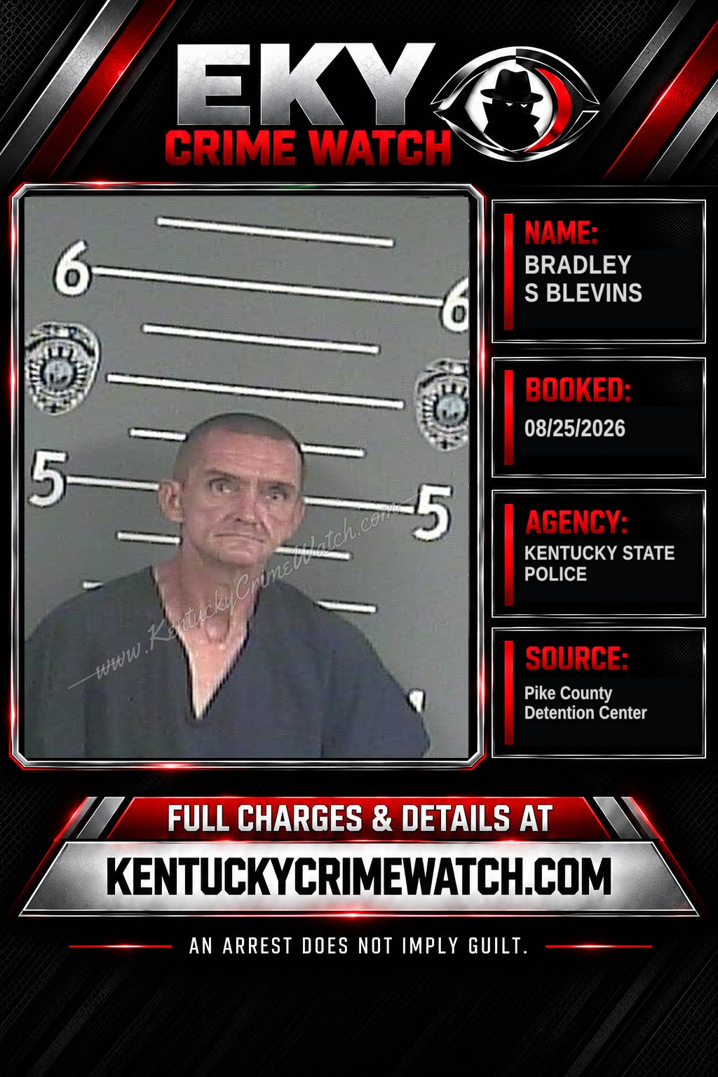 BRADLEY S BLEVINS booking image