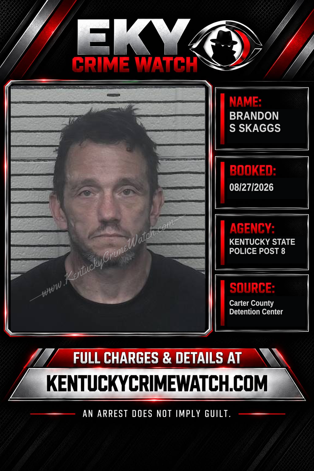 BRANDON S SKAGGS booking image
