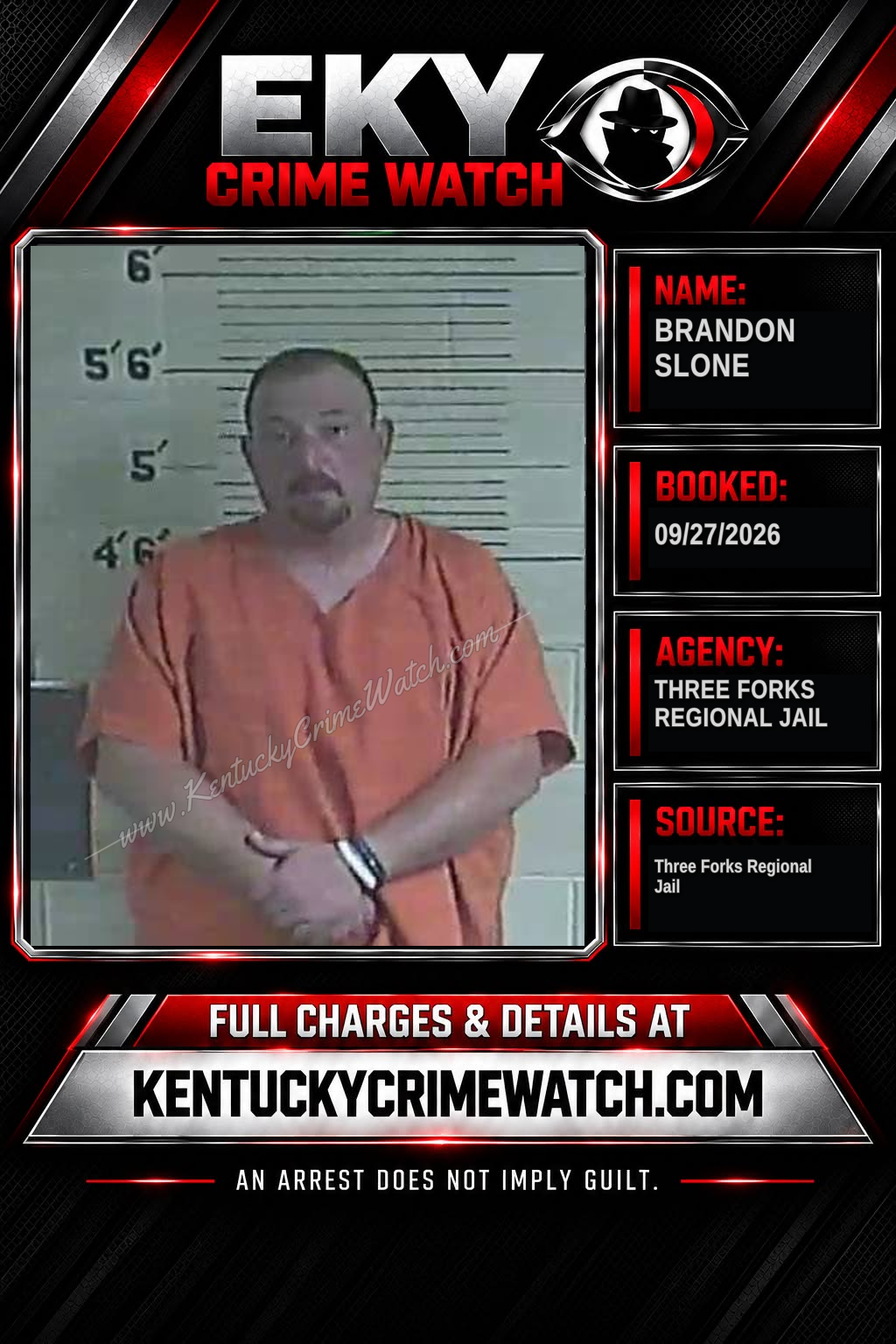 Brandon Slone booking image