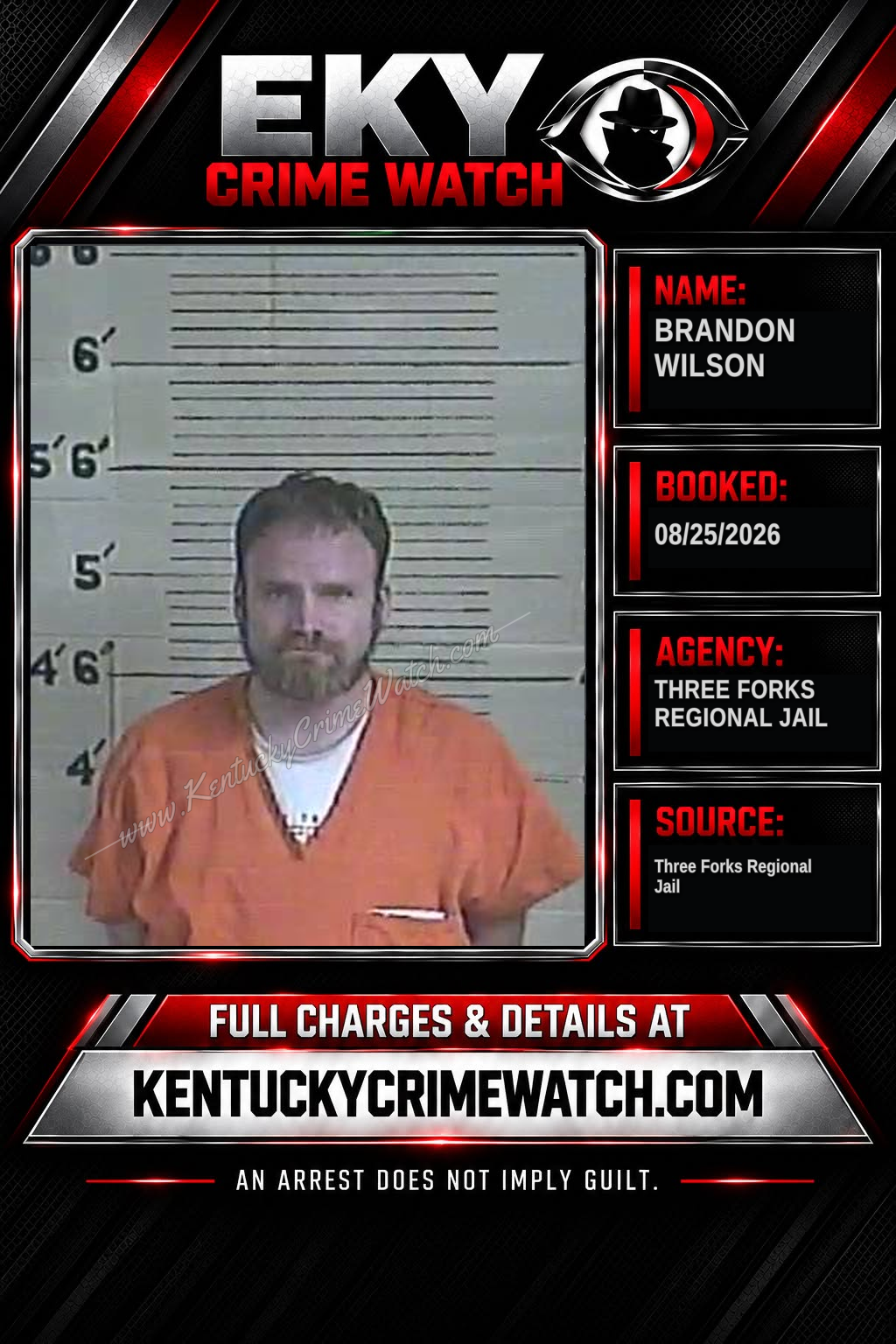 Brandon Wilson booking image
