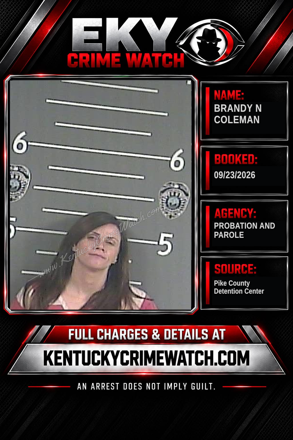 BRANDY N COLEMAN booking image