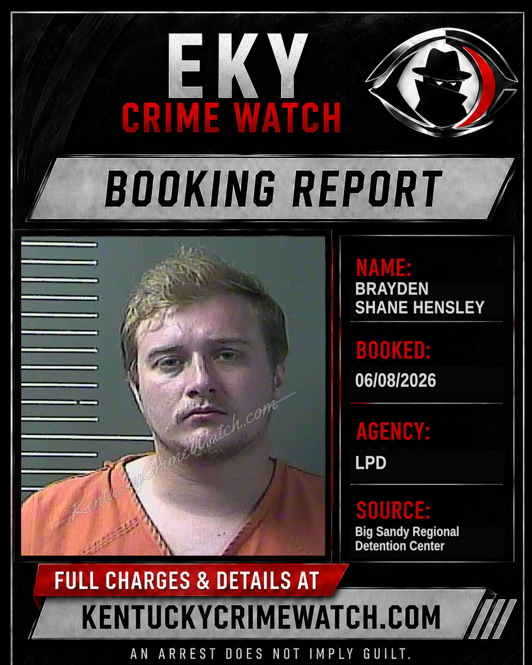 BRAYDEN SHANE HENSLEY booking image