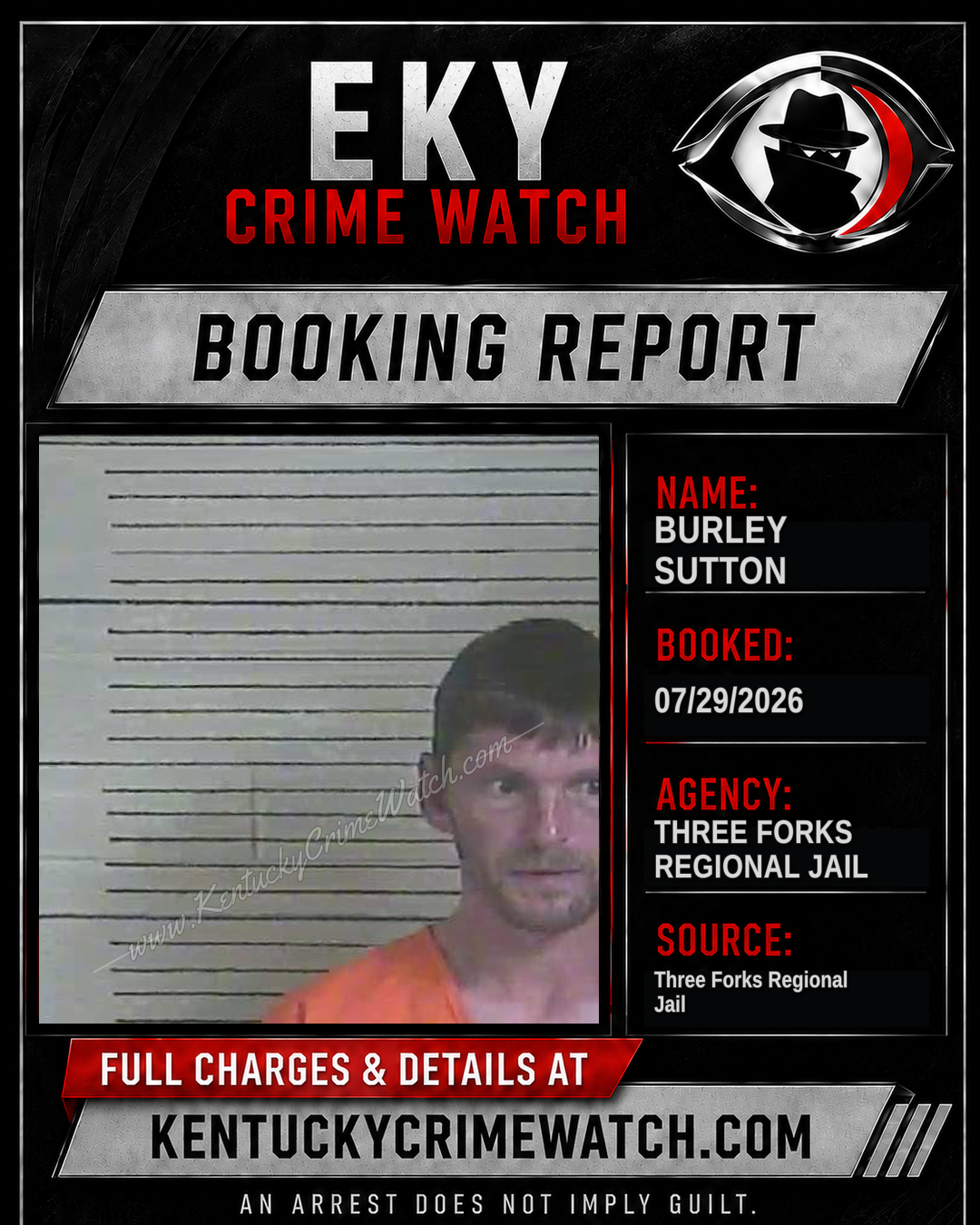 Burley Sutton booking image