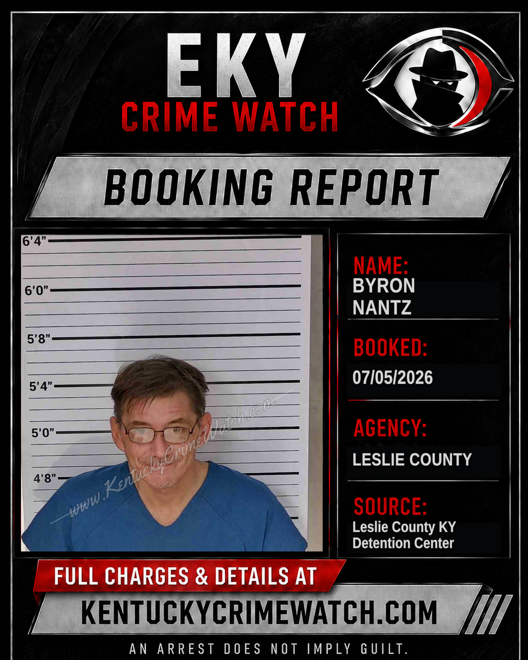 BYRON NANTZ booking image