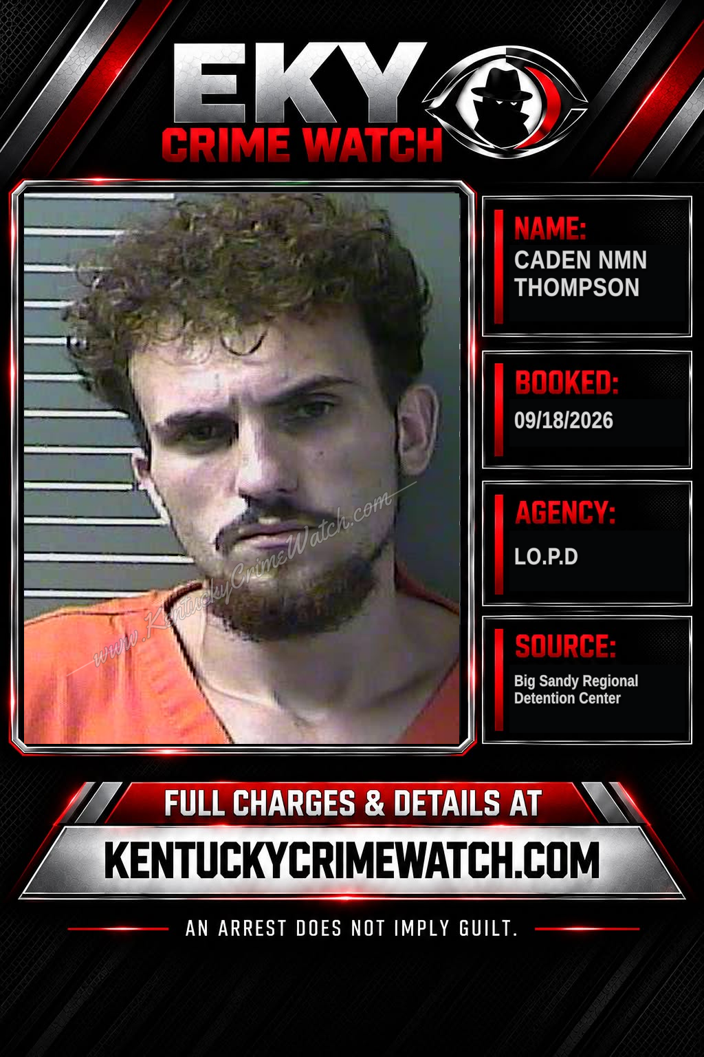 CADEN NMN THOMPSON booking image