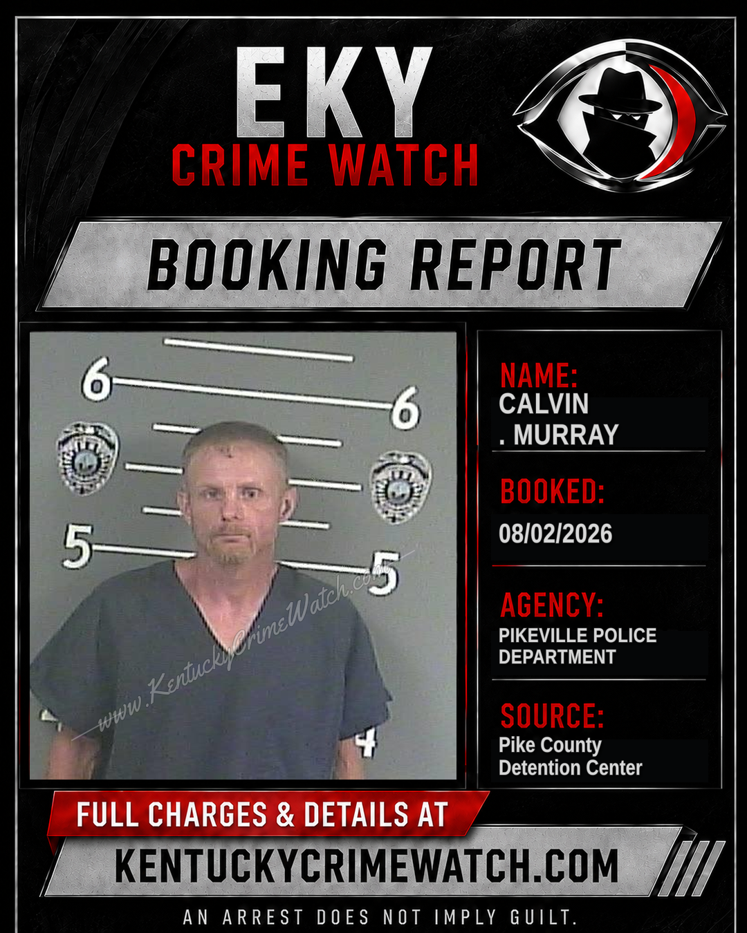 CALVIN . MURRAY booking image