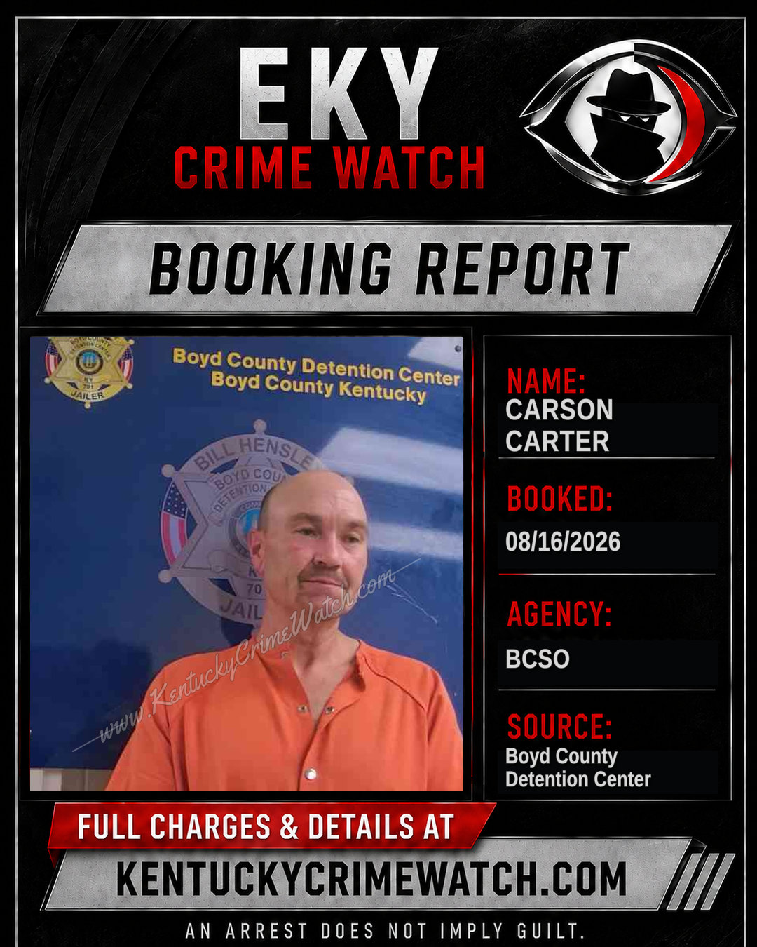CARSON CARTER booking image