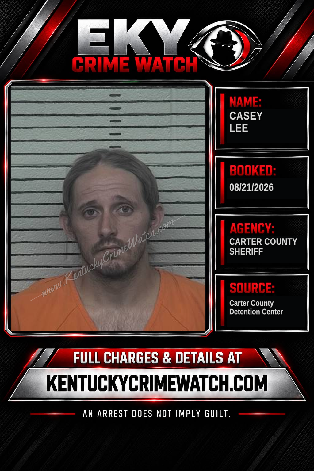 CASEY LEE booking image