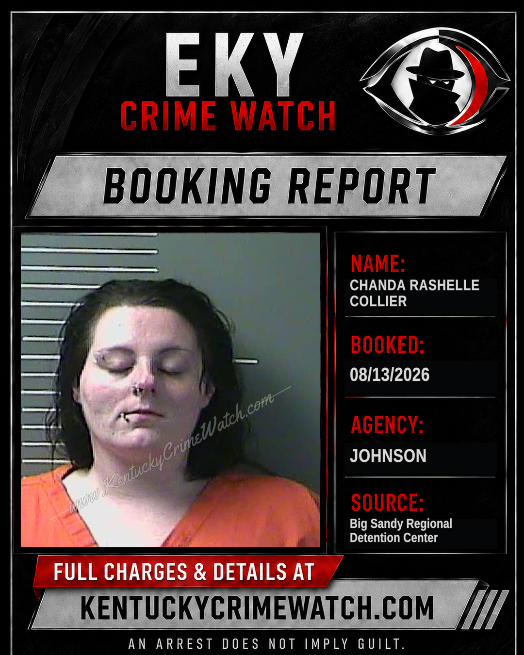 CHANDA RASHELLE COLLIER booking image