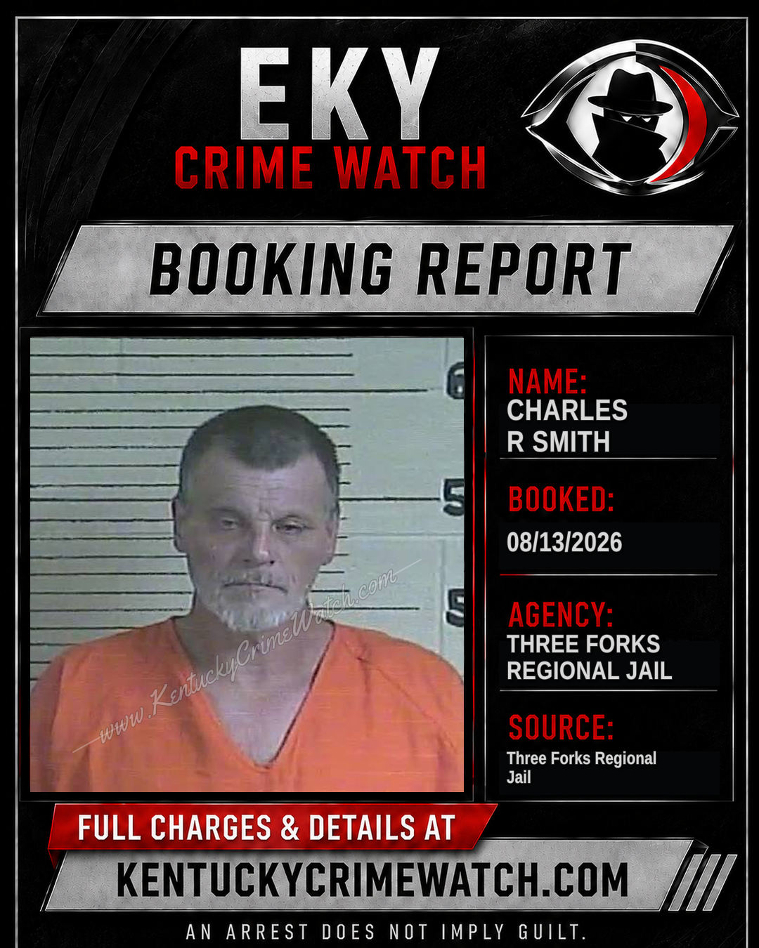 Charles R Smith booking image