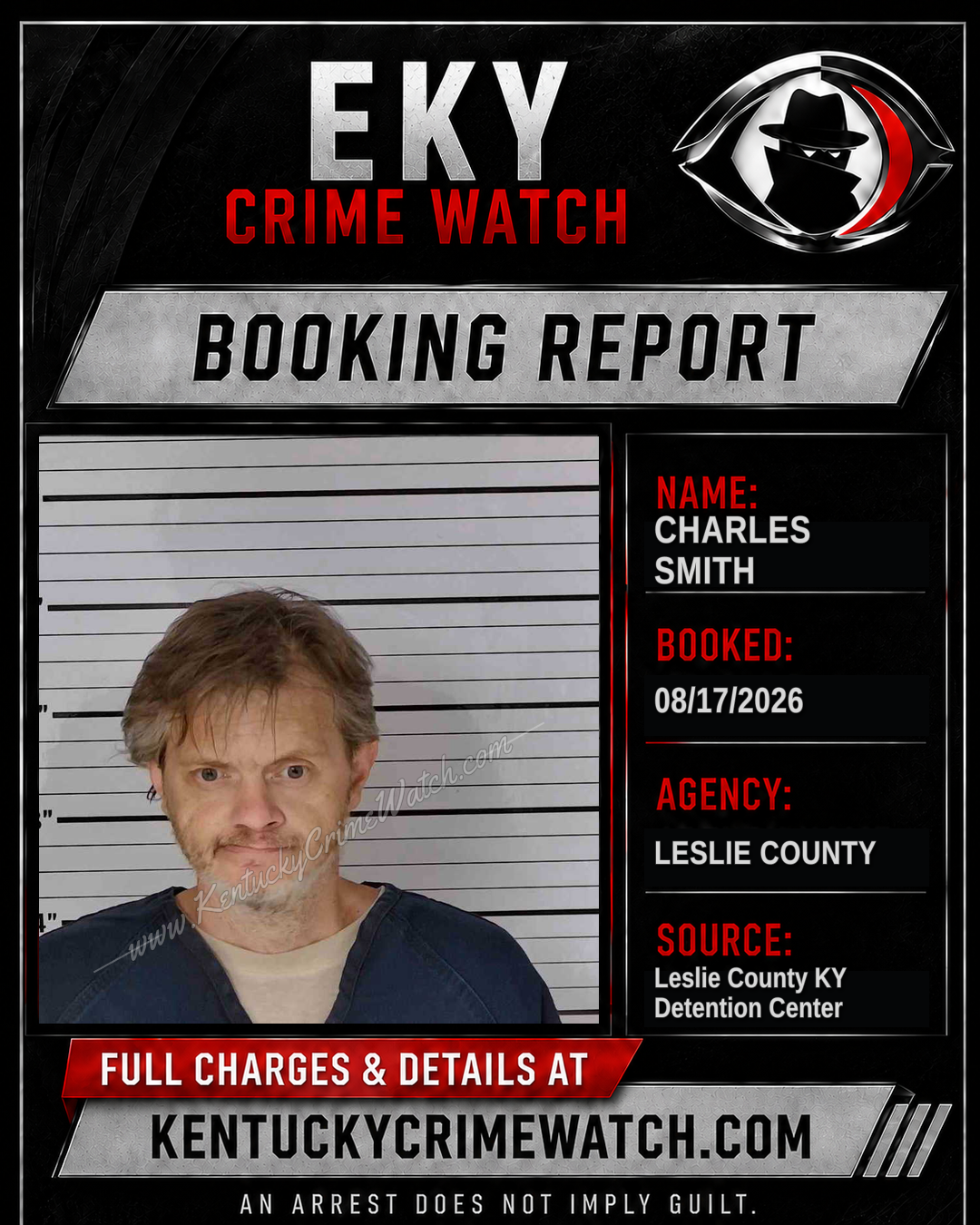 CHARLES SMITH booking image