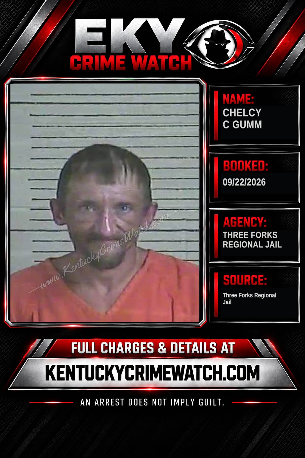 Chelcy C Gumm booking image