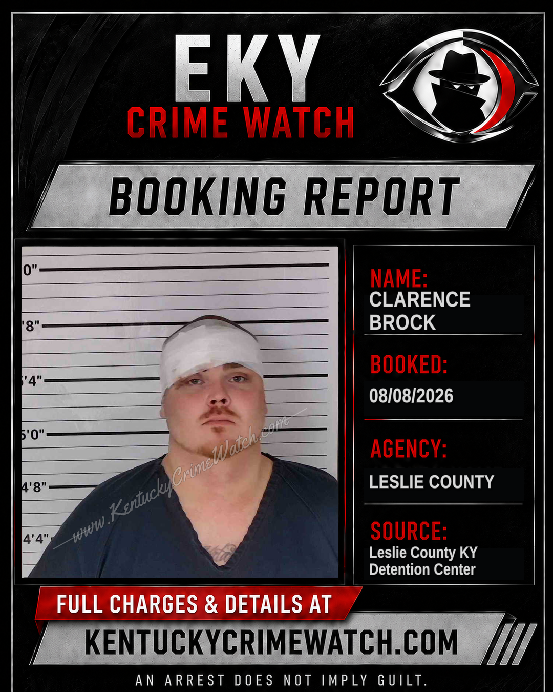 CLARENCE BROCK booking image