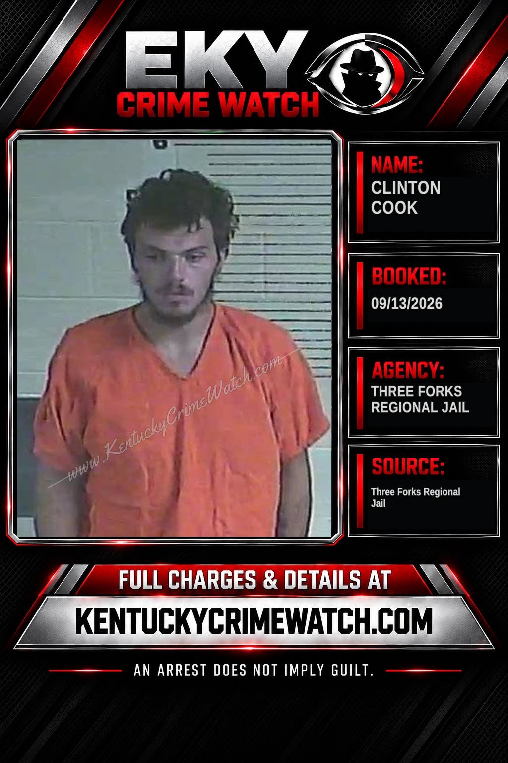 Clinton Cook booking image