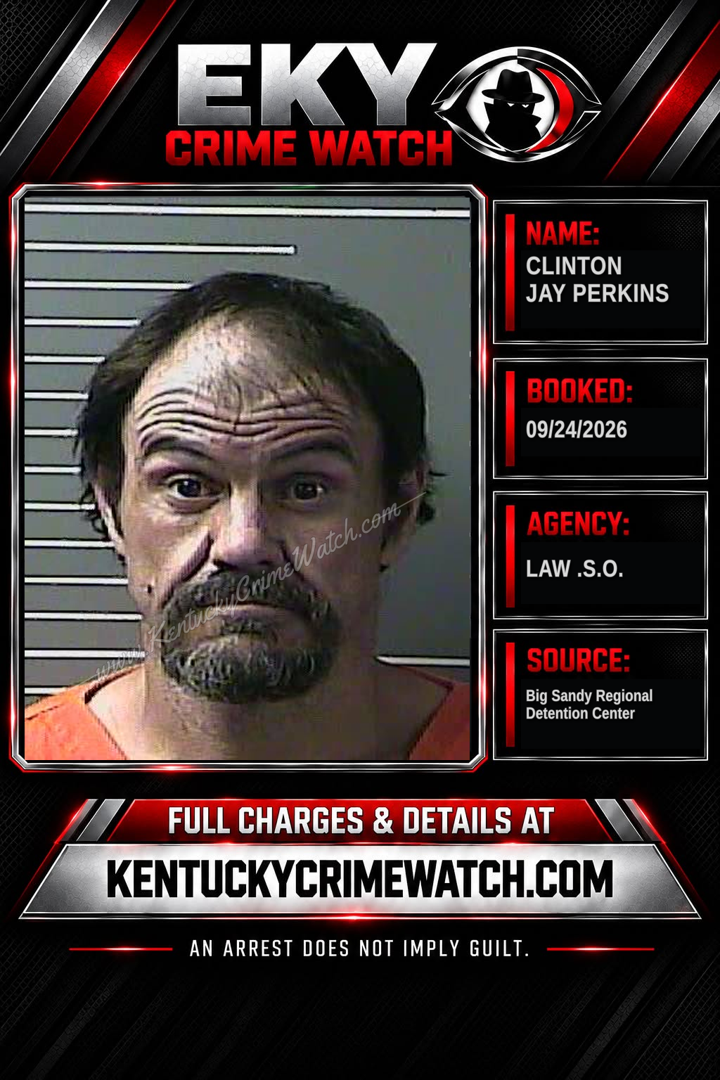 CLINTON JAY PERKINS booking image