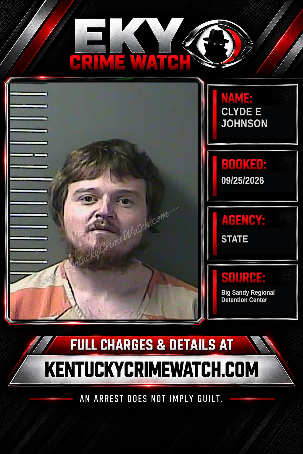 CLYDE E JOHNSON booking image