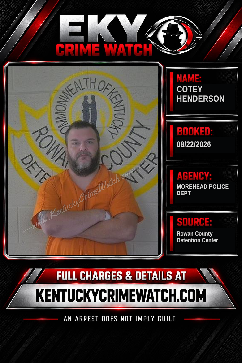 COTEY HENDERSON booking image