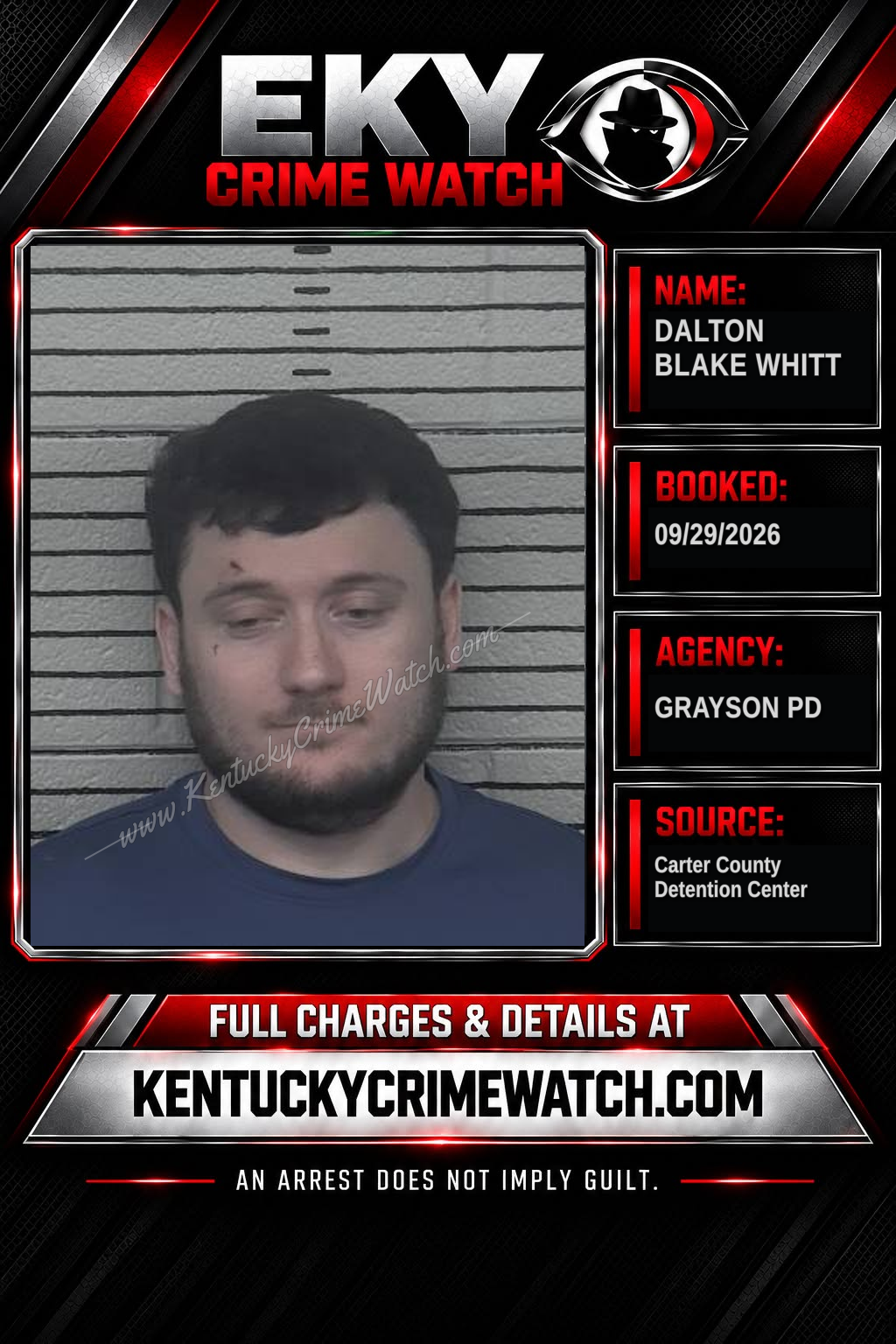 DALTON BLAKE WHITT booking image