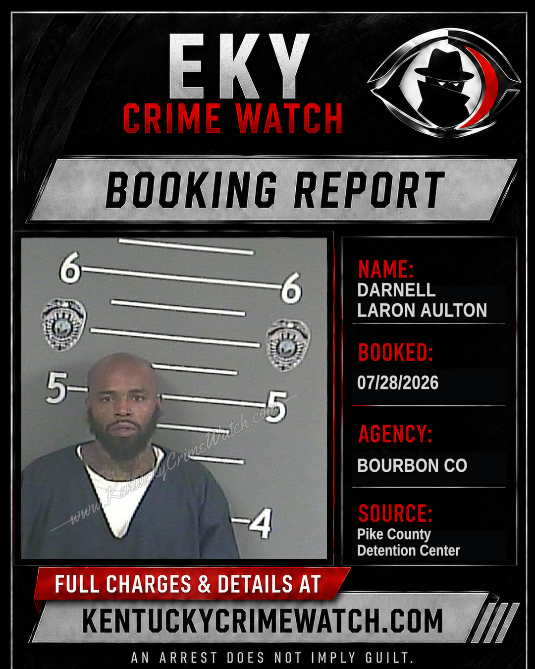 DARNELL LARON AULTON booking image