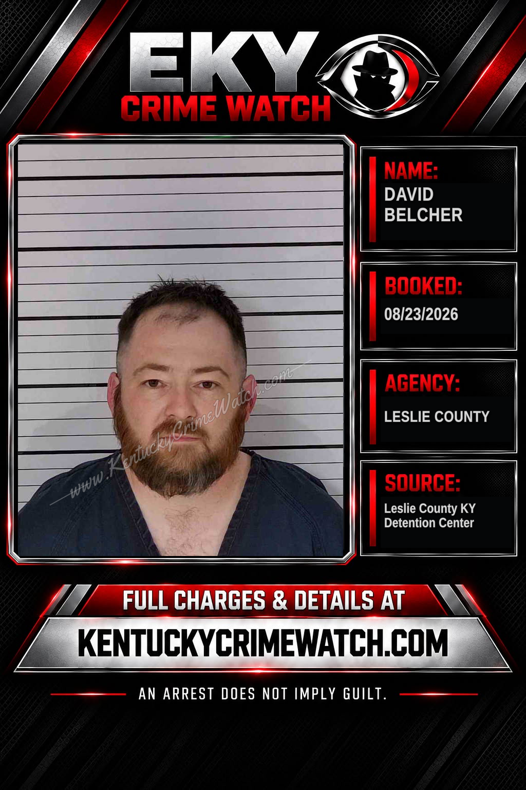 DAVID BELCHER booking image