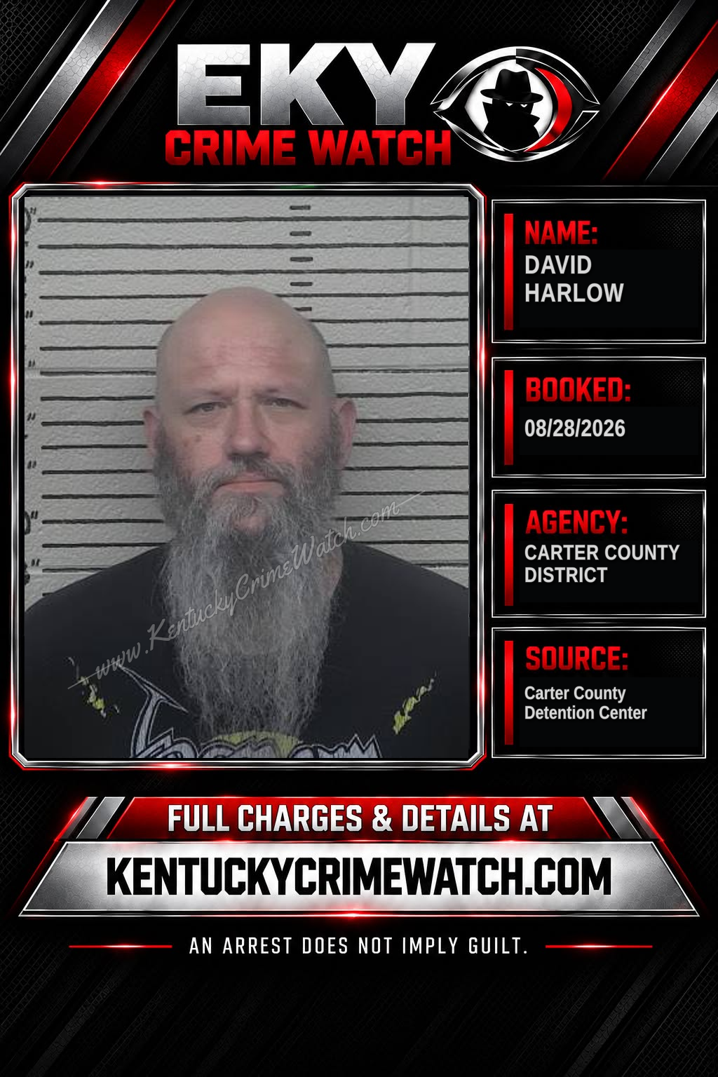 DAVID HARLOW booking image