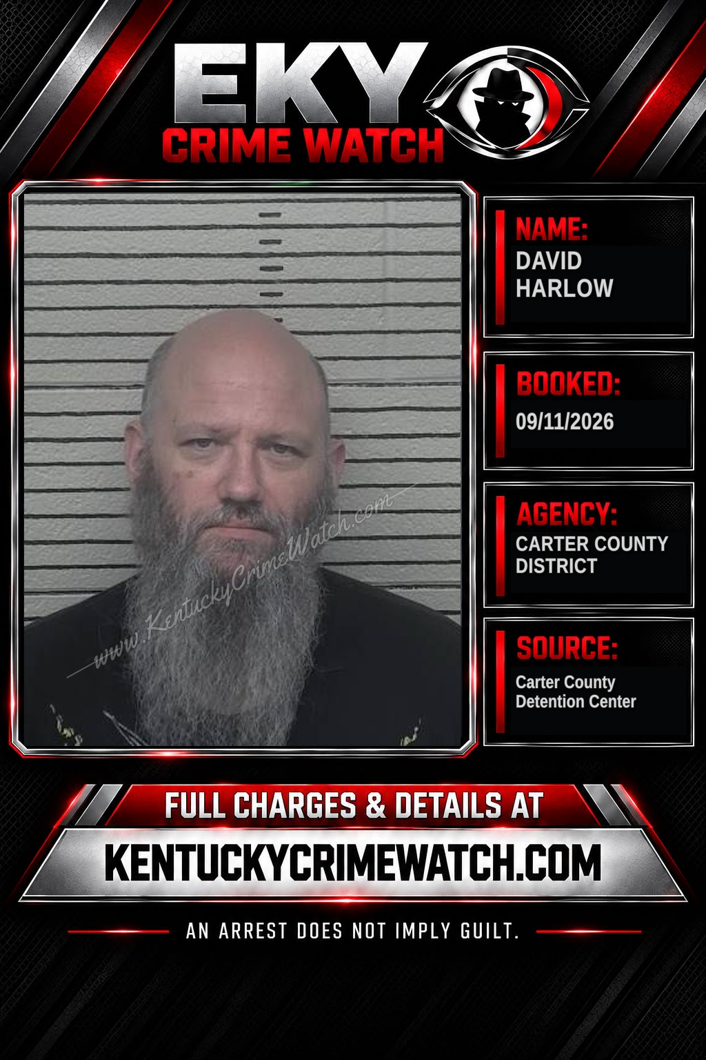 DAVID HARLOW booking image