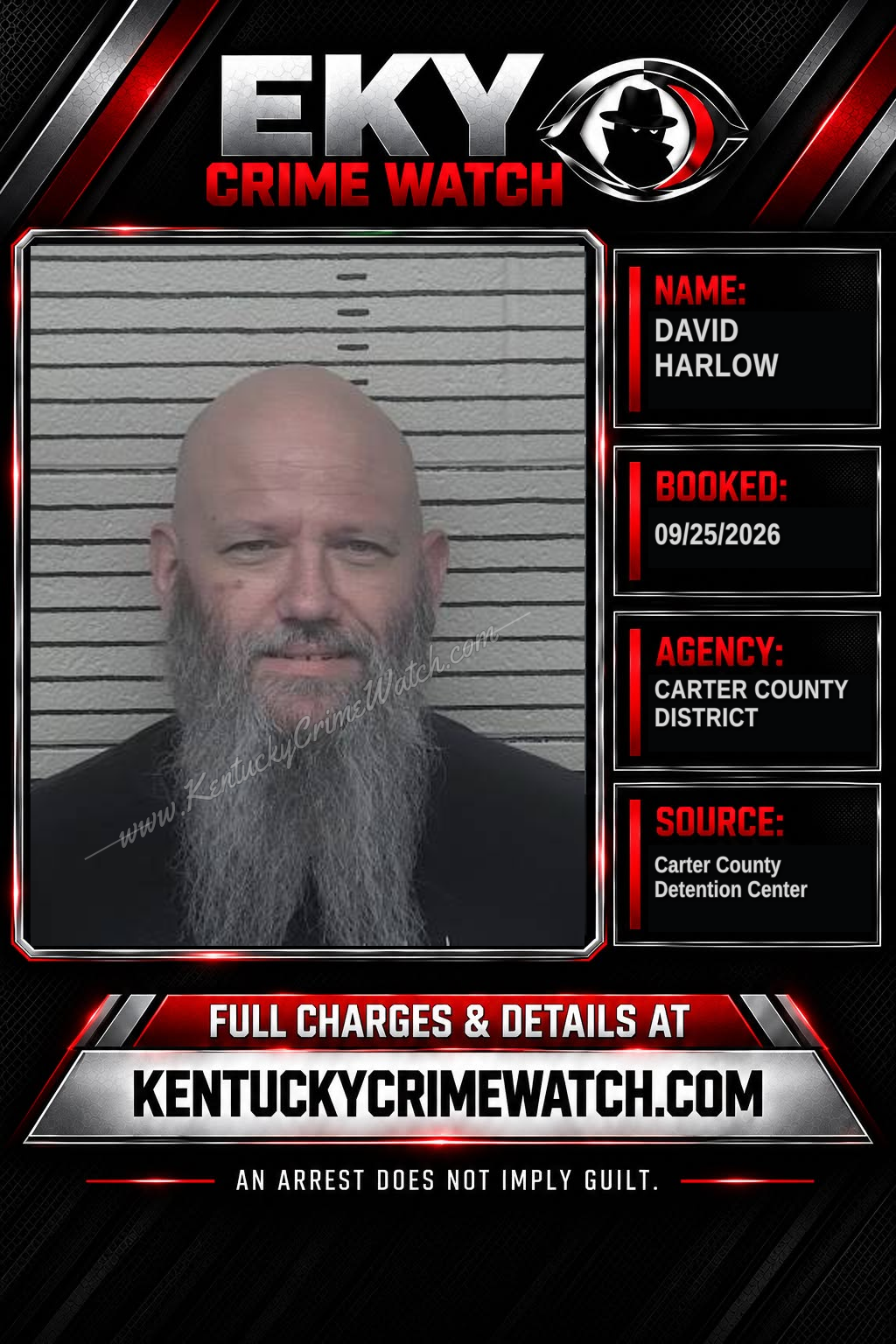 DAVID HARLOW booking image