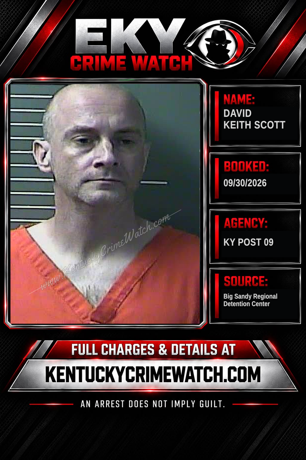 DAVID KEITH SCOTT booking image