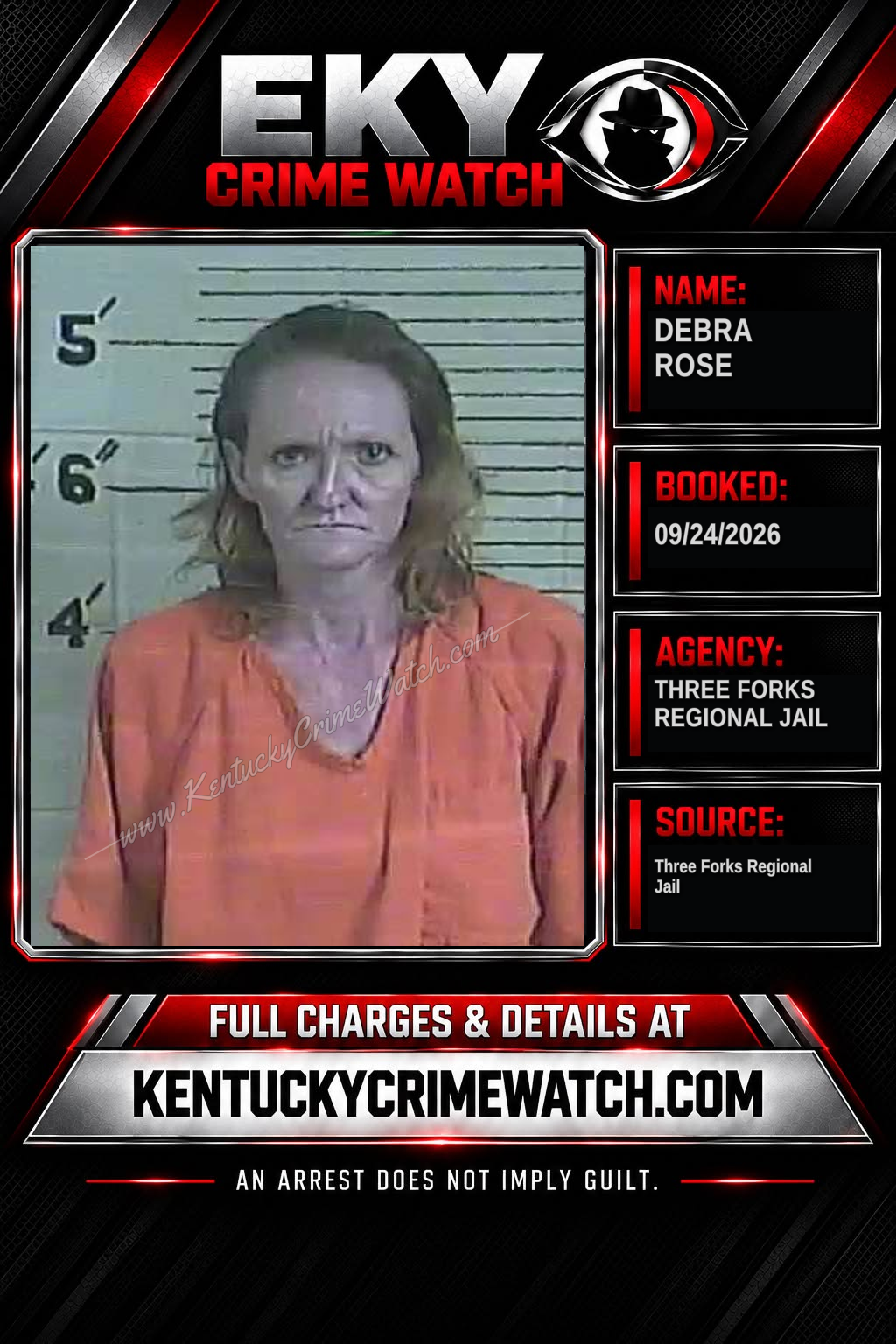 Debra Rose booking image