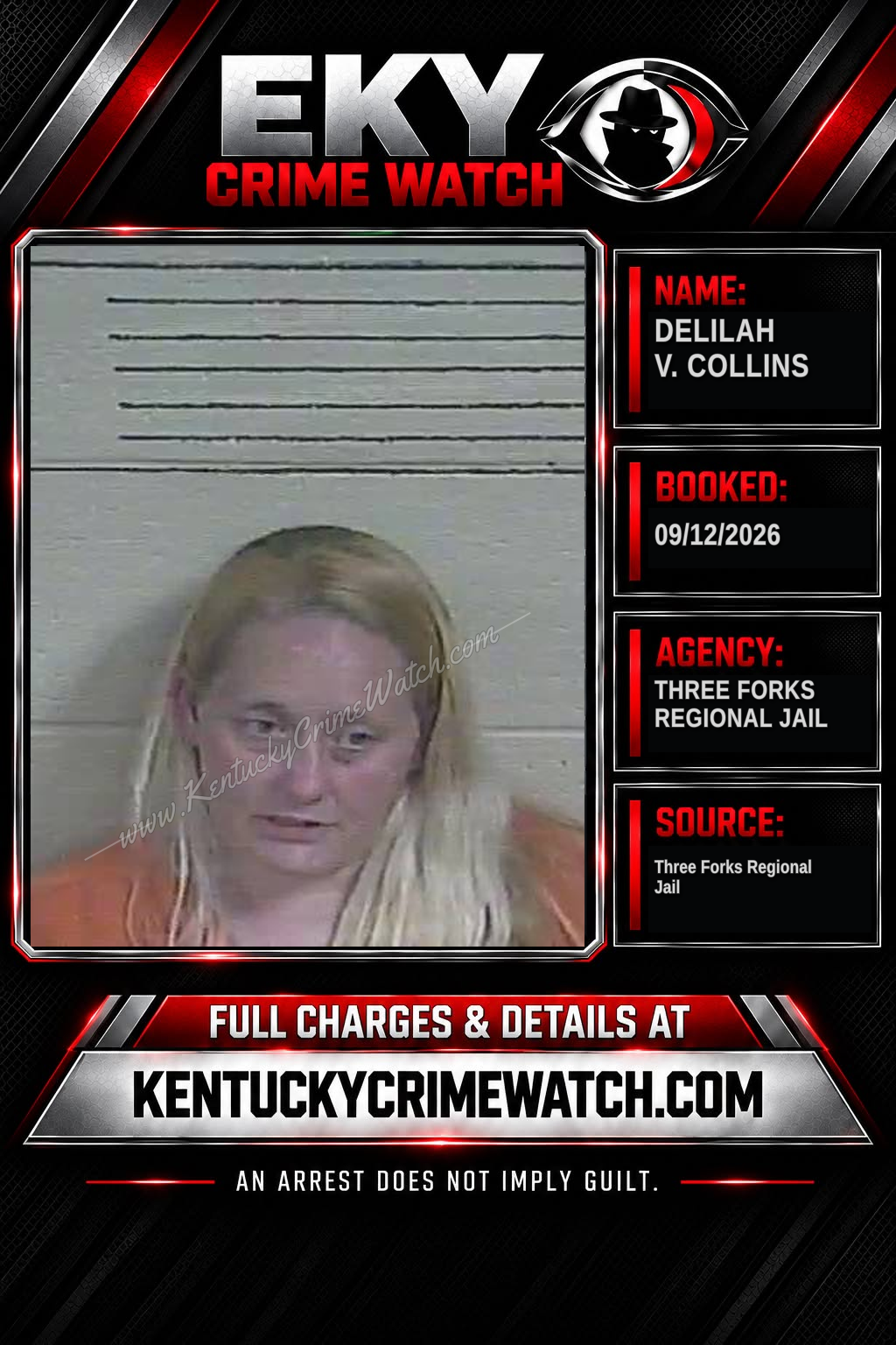 Delilah V. Collins booking image