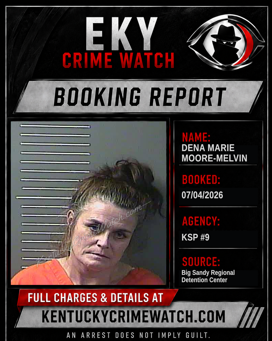 DENA MARIE MOORE-MELVIN booking image