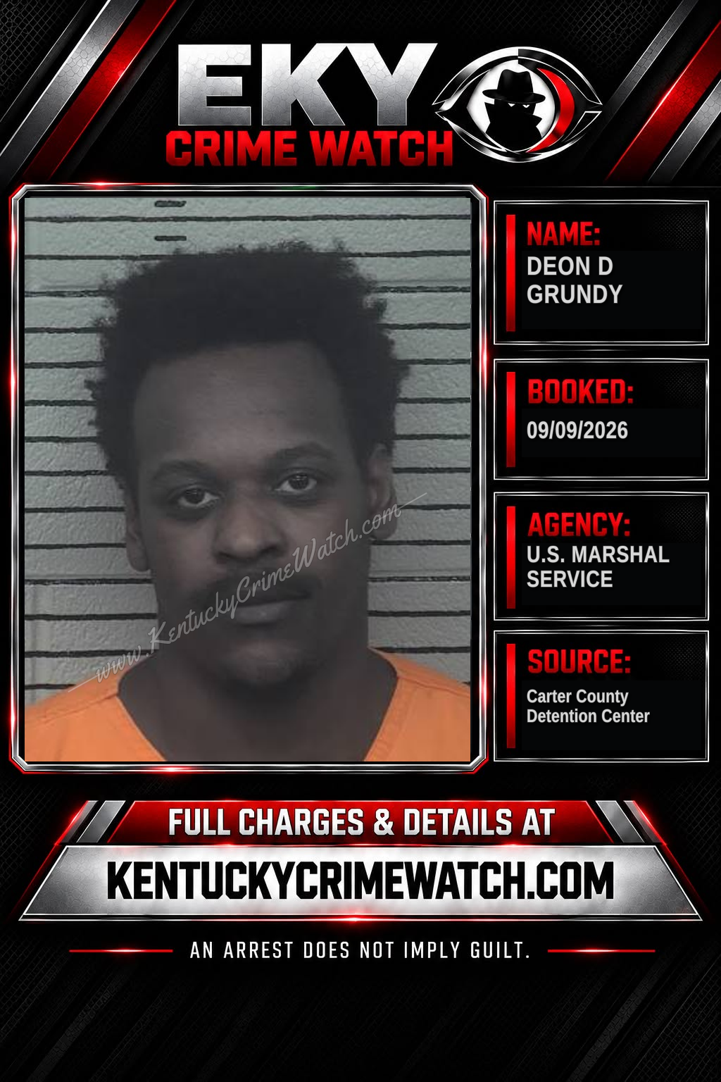 DEON D GRUNDY booking image