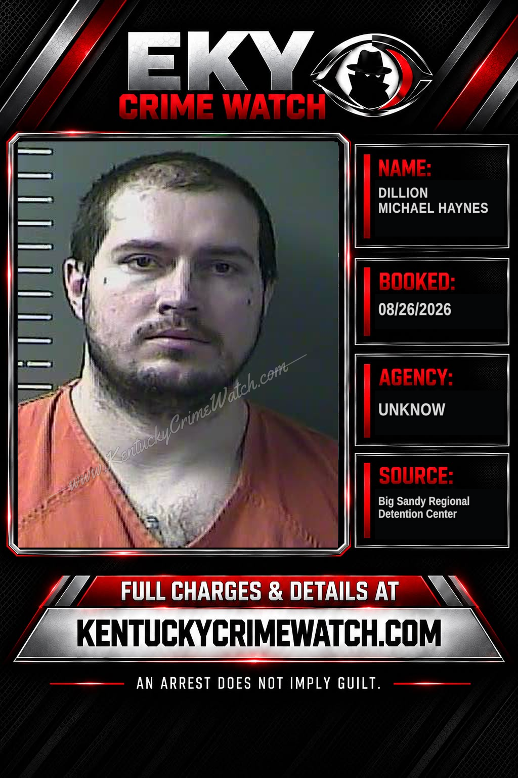 DILLION MICHAEL HAYNES booking image