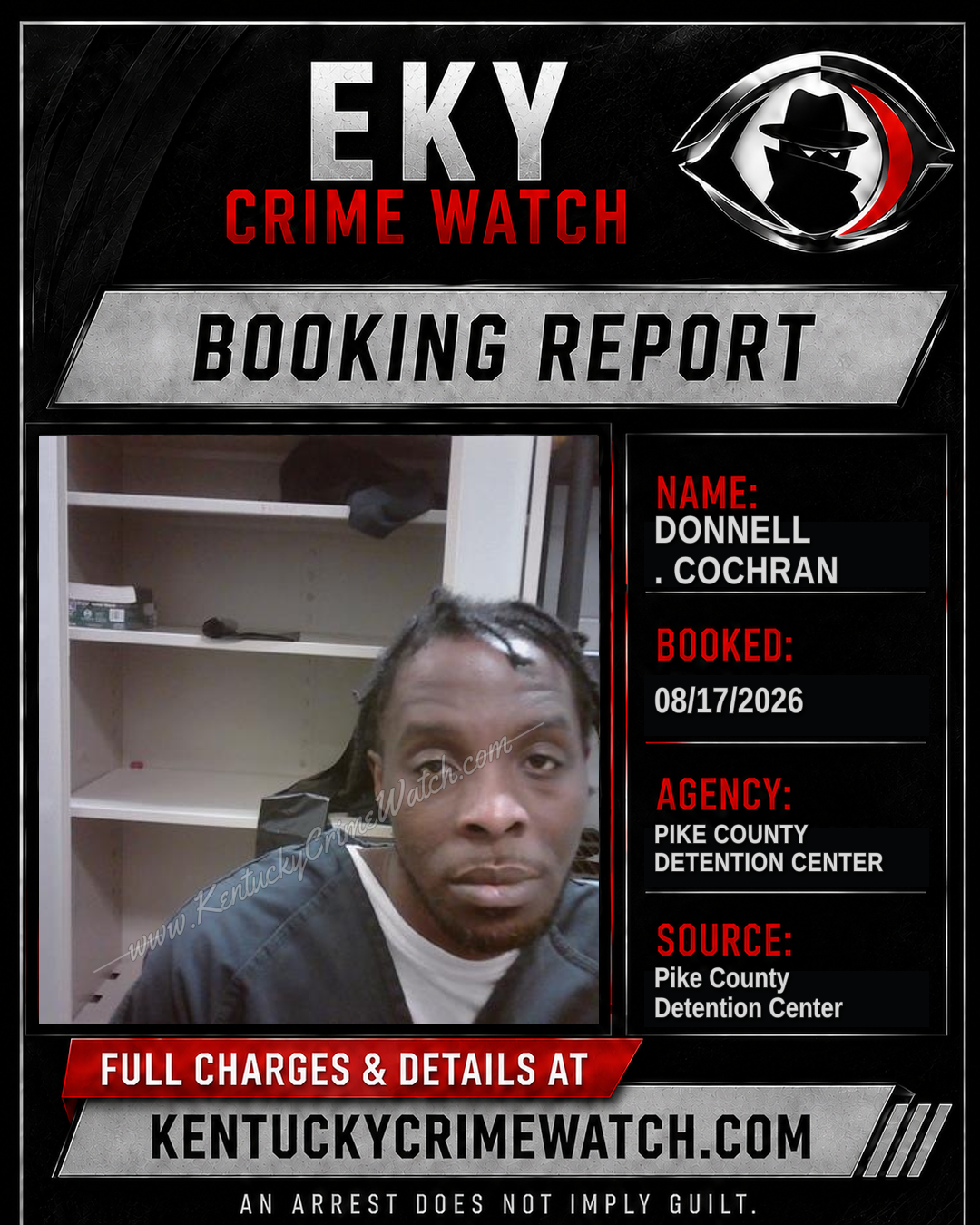 DONNELL . COCHRAN booking image