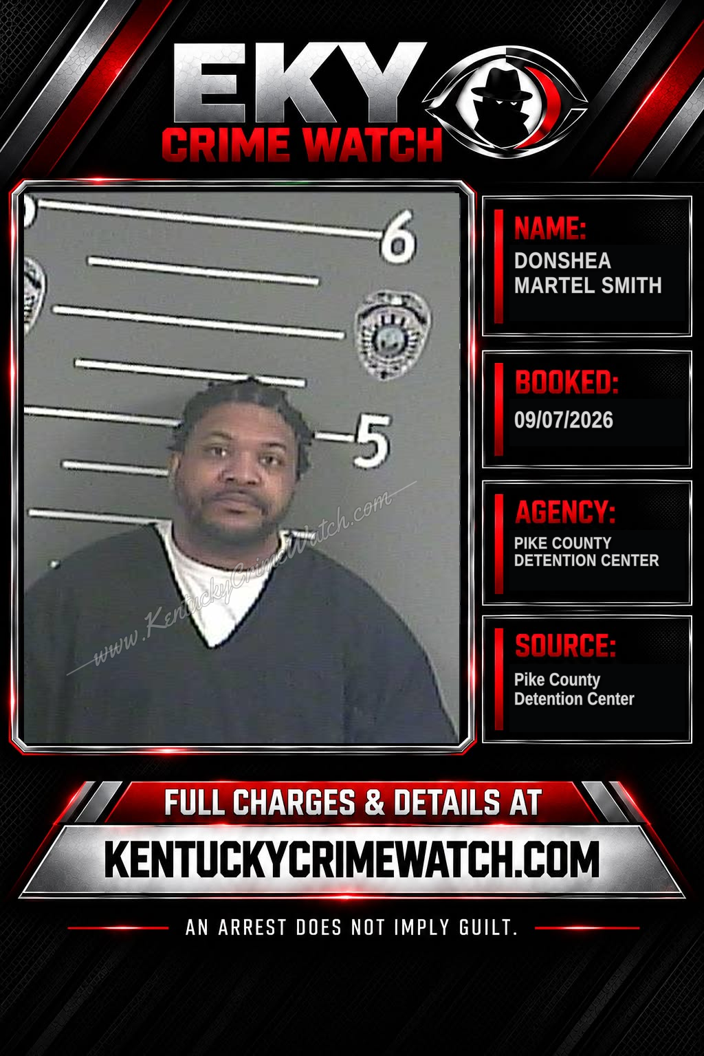 DONSHEA MARTEL SMITH booking image