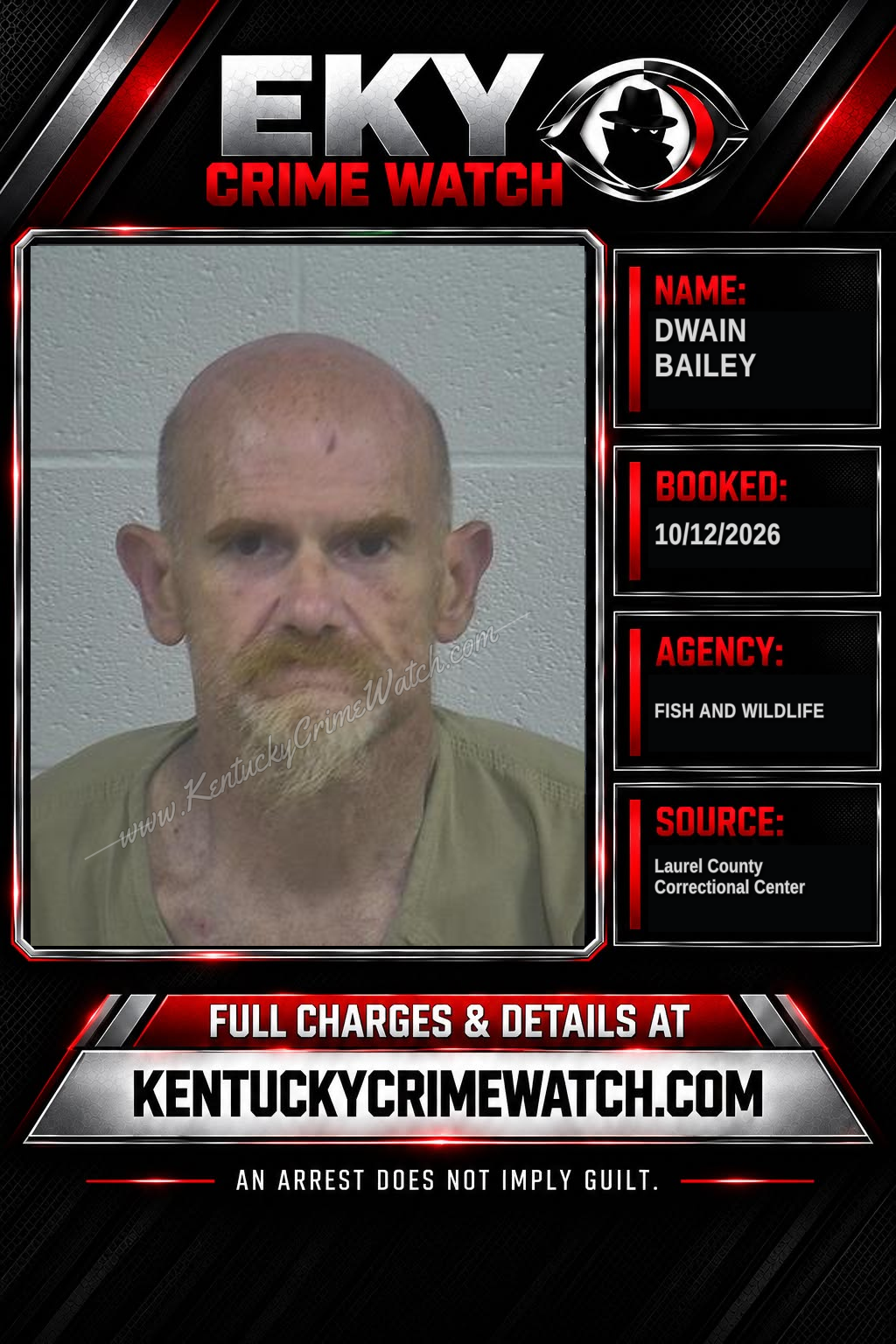 DWAIN BAILEY booking image