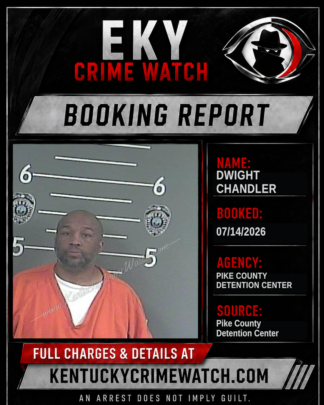 DWIGHT CHANDLER booking image