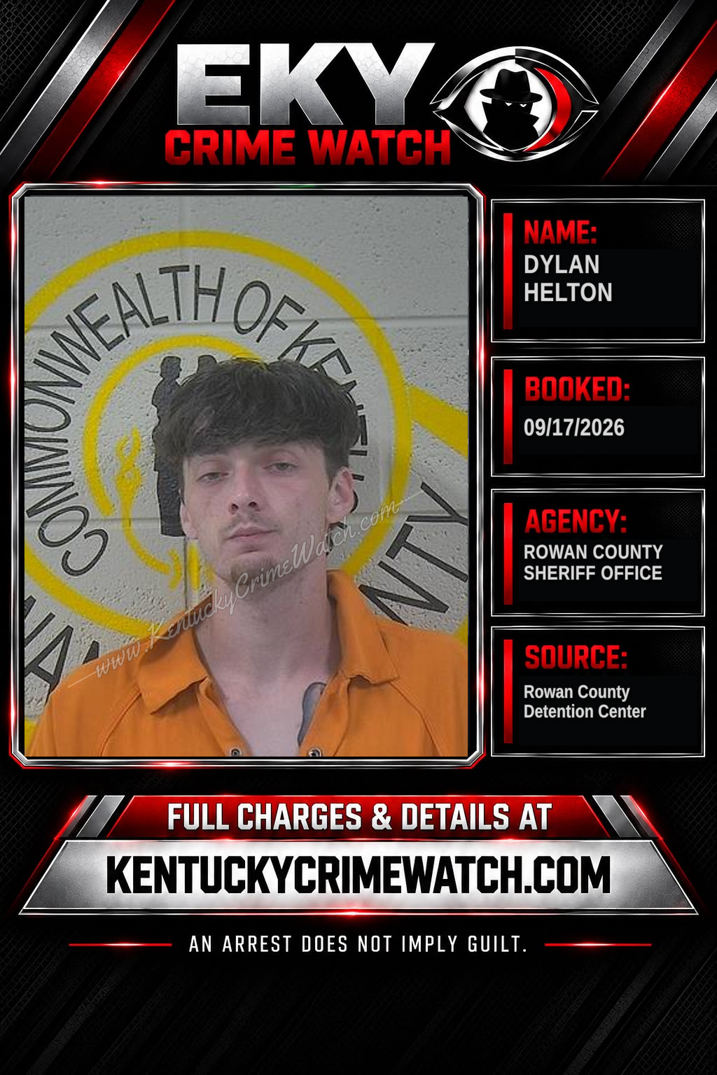 DYLAN HELTON booking image